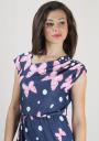 Butterfly print cotton dress RUMENA