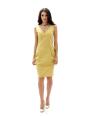 Rochie galbenă de femei 6249/301/42
