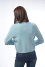 Women's cardigan in light blue color 8250-2