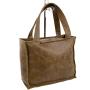 Natural light brown leather bag 33819