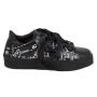 Women's low sneakers in white and black MATISA51