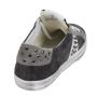 Men's grey suede leather trainers 33704