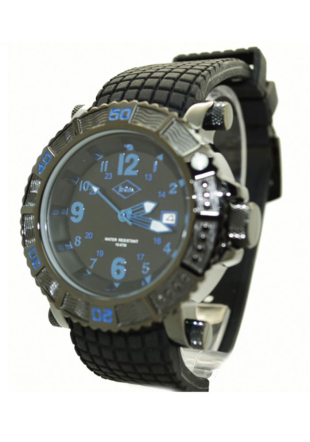 Мъжки спортен часовник със сини индекси Lee Cooper LC-090714H