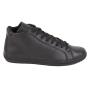 Мъжки черни кецове от естествена кожа 1251BLACK