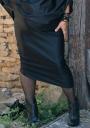 Ladies black skirt plus size ladies Ilina
