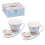 Set de lux de căni din porțelan pentru ceai sau cafea 920302