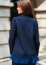 Women's tunic suit and trousers with denim front Avangard