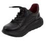 Women's black sneakers in combination with nubuck 2283BLACK
