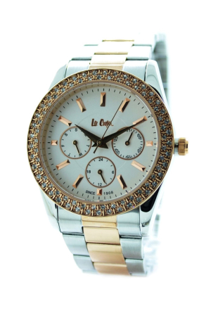 Мултифункционален дамски часовник с кристали Swarovski Lee Cooper LC-54L-D