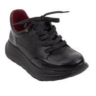 Women's black sneakers in combination with nubuck 2283BLACK