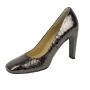 Women's shoes elegant high heel 9 cm with snakeskin effect 19005-01SNAKE