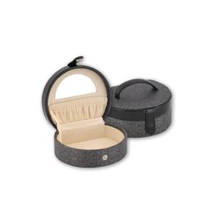 Стилна и удобна кутия за бижута Black and Silver New Wish 