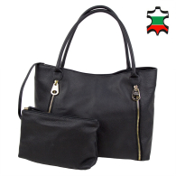 Women's leather bag 33814
