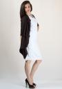 Asymmetric elegant cardigan with pockets RUMENA 