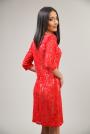Elegant Red Lace Dress 71832-670