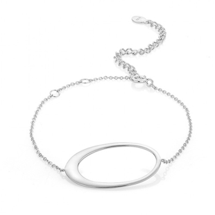 Silver bracelate MR2778B Swan