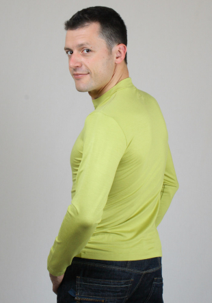 Green round neck top Sison