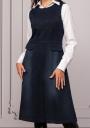 Sleeveless denim dress Avangard