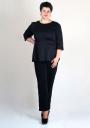 Top with peplum effect and Elegant trousers RUMENA maxi