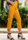 Women's set of shirt and pants color mustard Avangard