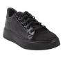 Women's sneakers in black color made of natural leather 3072BLACK