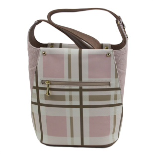 Women's bag daily in a square and ash of roses 885-5