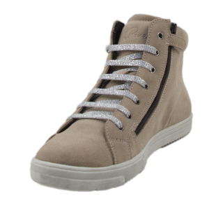 Adidași de damă înalți, bej 3973POWDER