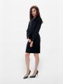 Elegant jacket in black jacquard 23239/950