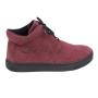 Ghete bordo din velur natural cu logo de brand pentru femei Romika 20586