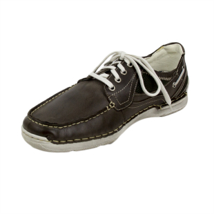 Men's moccasins made of genuine leather in brown JOSEF SEIBEL 21249