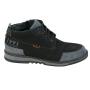 Ghete barbati din piele naturala nubuc de culoare negru 32541