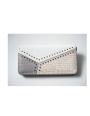 Women's white and gray wallet RadeksCollection