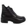 Черни дамски боти с декоративен цип 227black