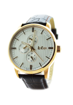 Мултифункционален мъжки елегантен часовник Lee Cooper LC-32G-D