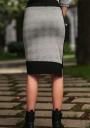 Women's blouse suit with lace and Avangard skirt
