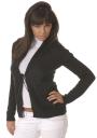Cardigan scurt de culoare neagra cu snururi Z-09/10