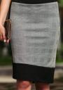 Women's blouse suit with lace and Avangard skirt