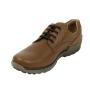 Men's brown leather shoes 32200