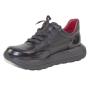 Дамски черни маратонки от естествена кожа 2283BLACKY
