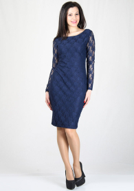 Dark blue pencil dress BF RUMENA