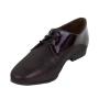 Women's burgundy leather shoes 32981