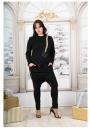Women's pants type poture with golden edging  Avangard