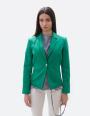 Women's jacket in dark green 41810/501