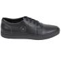 Мъжки черни кецове от естествен кожа 2438black