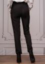 Pantaloni eleganti de dama negri cu buzunare Avangard