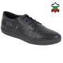 Мъжки черни кецове от естествен кожа 2438black