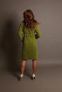 Ladies coat with high collar 12309-506