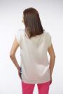 Women's blouse made of natural silk 4190-114-100