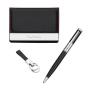 Gift set for men - pen, document case and key ring PCS-0301