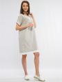 Women's sports dress in beige 8240-1